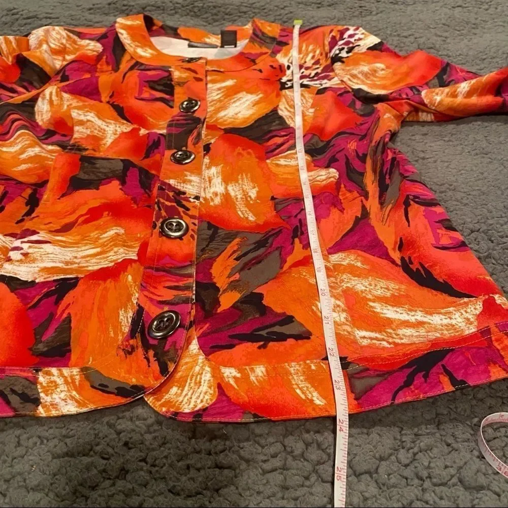 Chico’s Additions Jacket Size 1 Medium - Picture 10 of 12